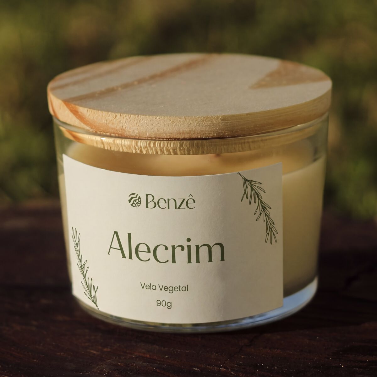 Vela Aromática de Alecrim